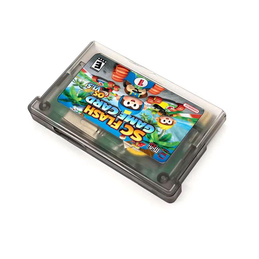 Updated SC-V1.5 GBA Cartridge | RTC Real-Time Clock & 128KB Save | No Conversion, Plug & Play
