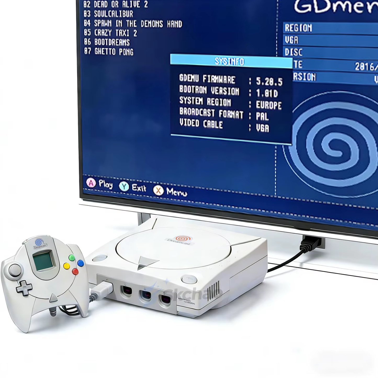 GDEMU V5.20.5 Optical Drive Emulation Board For SEGA Dreamcast VA1 Game Console