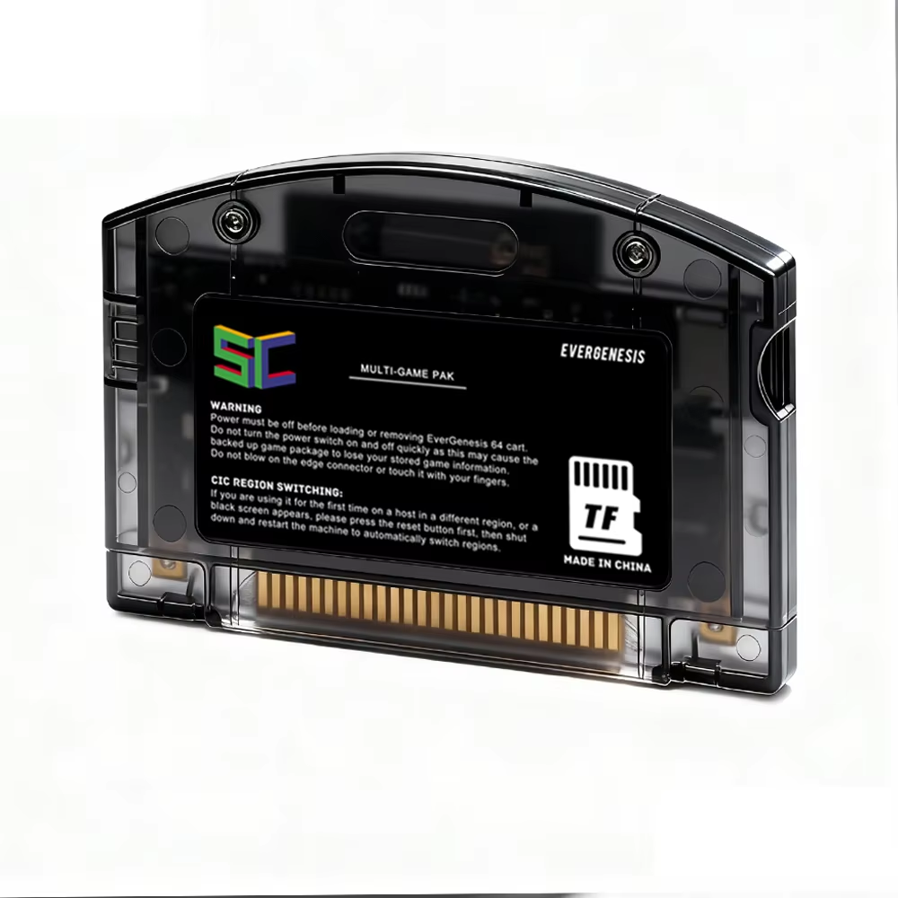 Open Source SC64 5000-in-1 Game Cartridge for Nintendo 64 N64 System | Compatible with 64DD SNES & GB Games